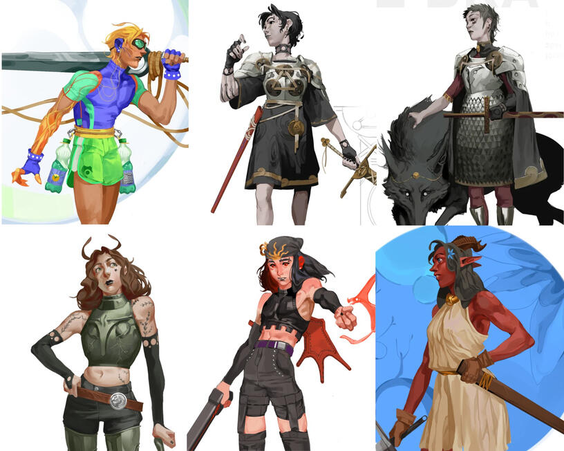 Character Design starting at $100